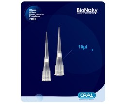 Ponteira Pcr Com Filtro Curta Tipo Gilson 0,1-10 Ul - Livre De Dnase, Rnase, Metais Pesados E Inibidores De Pcr - 1.000 Unid - Cral